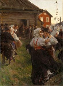 Midsommardans_av_Anders_Zorn 1897